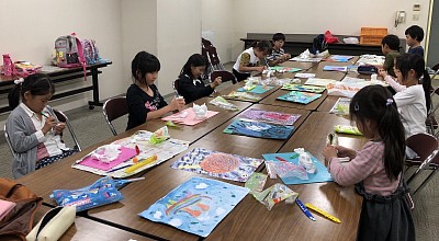 内容は神社での金曜日クラスと同じです。